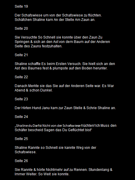 Schäfchen Shaline