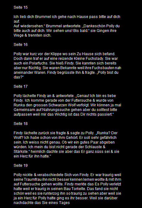 Polly Der Polarfuchs